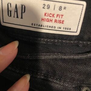 GAP Women's High Rise Black Jeans